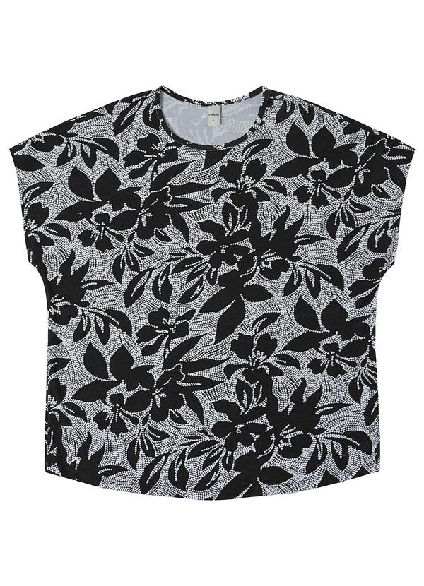 Rovitex - Blusa Feminina em Viscotorcion Preto 2