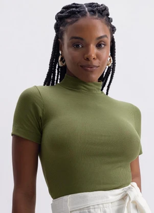 Essendi - Blusa Feminina Verde - ESSENDI