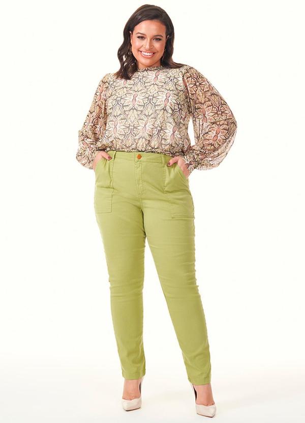 Lisamour - Blusa Feminina Verde 3