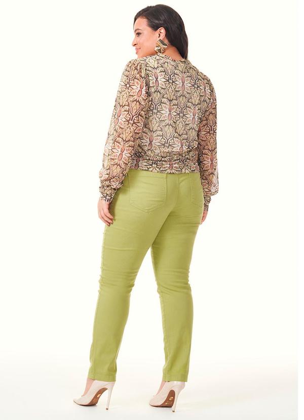Lisamour - Blusa Feminina Verde 5
