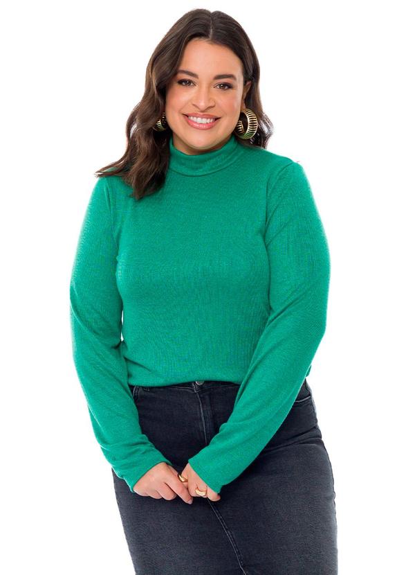 Lisamour - Blusa Feminina Verde