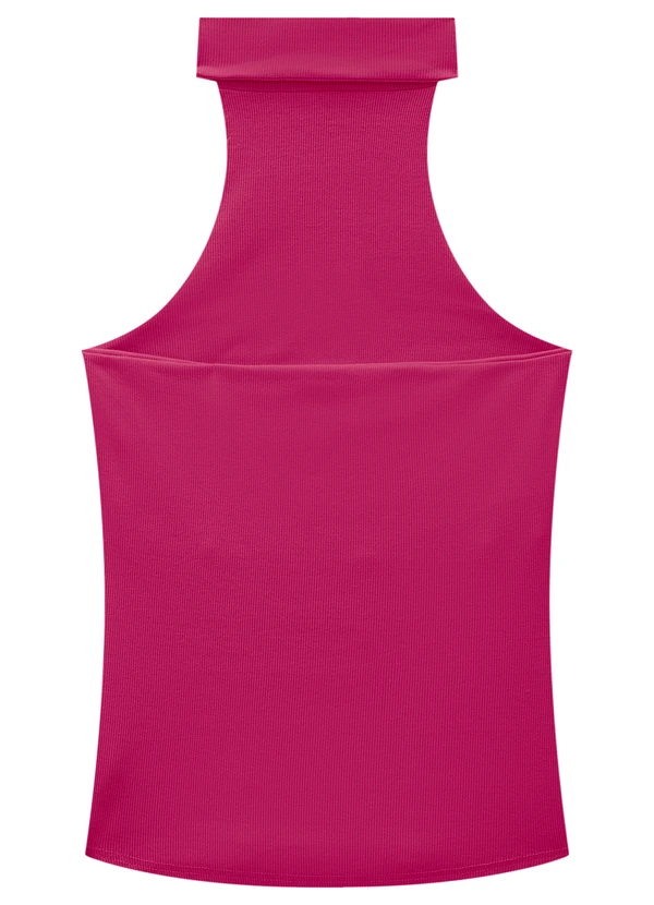 Enfim - Blusa Fúcsia Justa em Ribana 6