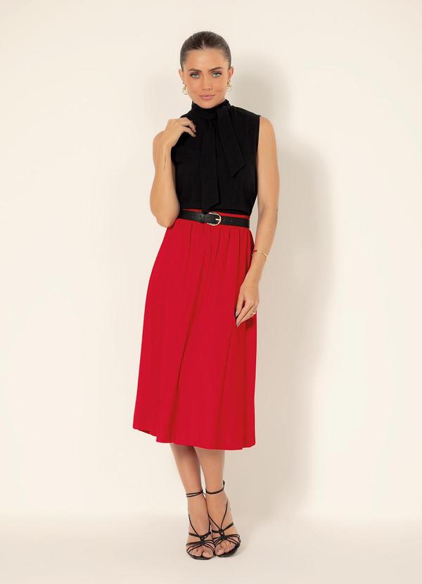 Gris - Blusa Gola Alta em Algodão Preto 4