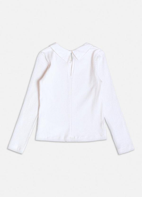 Momi - Blusa Infantil Manga Longa Hello Kitty Off White 2