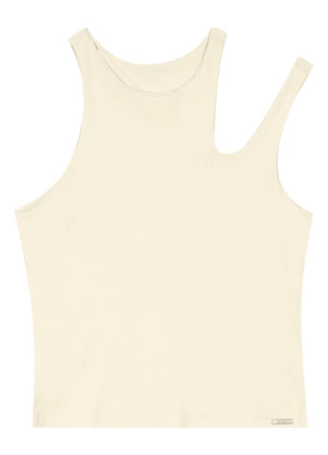 Enfim - Blusa Justa Cut Out Off White - ENFIM