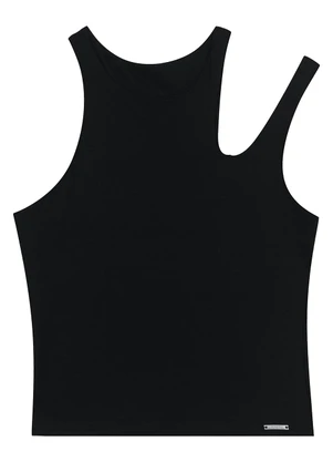 Enfim - Blusa Justa Cut Out Preto - ENFIM