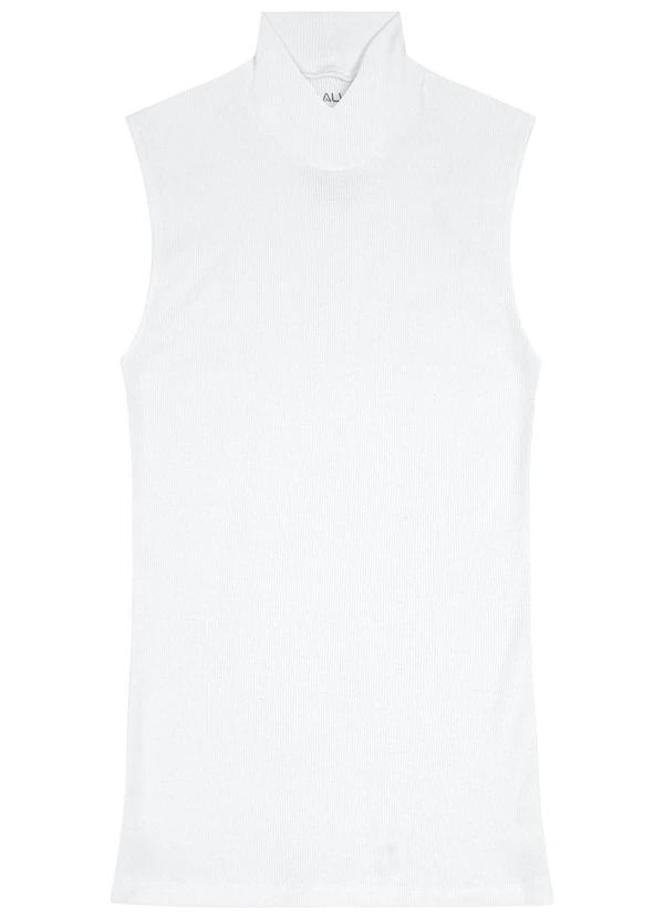 Malwee - Blusa Justa em Ribana Branco