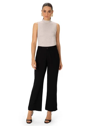 Enfim - Blusa Justa em Tricot Areia - ENFIM