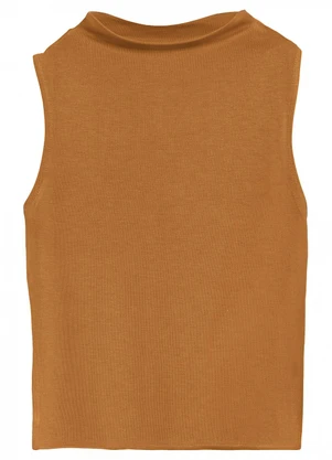 Enfim - Blusa Justa Gola Alta Canela - ENFIM