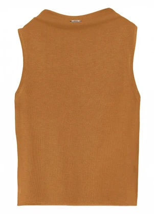 Enfim - Blusa Justa Gola Alta Canela - ENFIM