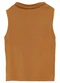 Enfim - Blusa Justa Gola Alta Azul Turquesa - variação: Canela
