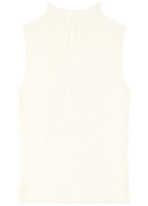 Enfim - Blusa Justa Tricô Bege - ENFIM