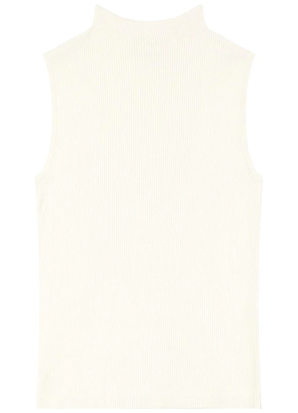 Enfim - Blusa Justa Tricô Bege