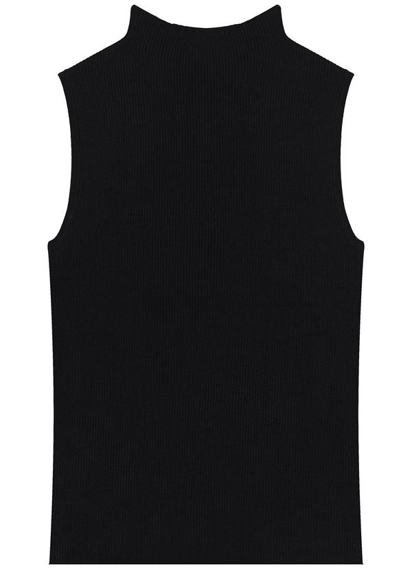 Enfim - Blusa Justa Tricô Preto