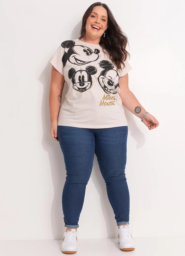 Disney - Blusa Mickey Mouse Bege 3