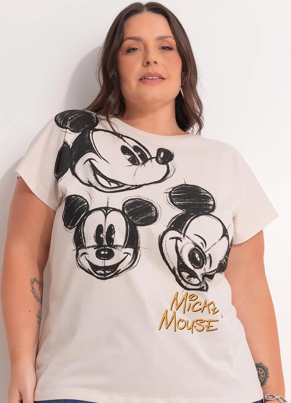 Disney - Blusa Mickey Mouse Bege 5