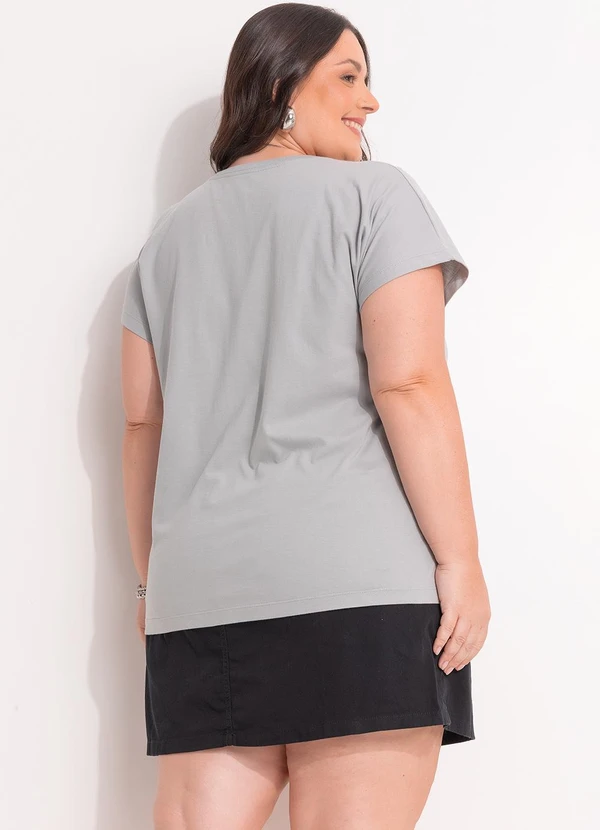 Disney - Blusa Lilo & Stitch Cinza 4