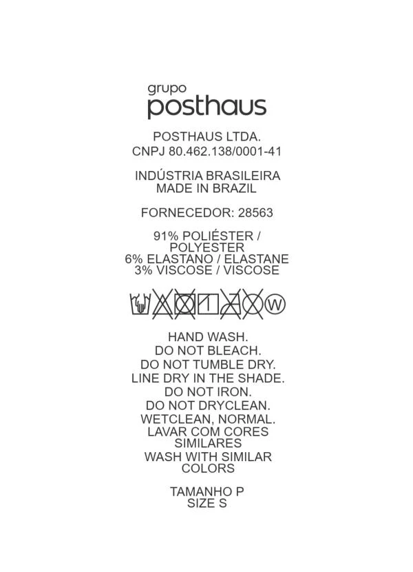 Quintess - Blusa Listrado Marinho em Poliéster com Elastano 15