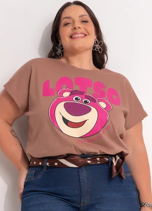 Disney - Blusa Lotso Marrom - DISNEY