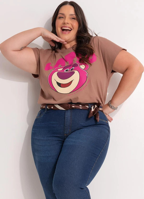 Disney - Blusa Lotso Marrom 5