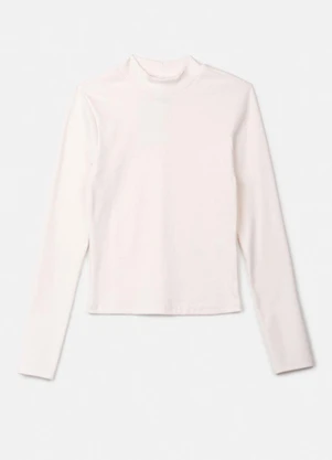 Authoria - Blusa Manga Longa em Ribana Off Off White - AUTHORIA