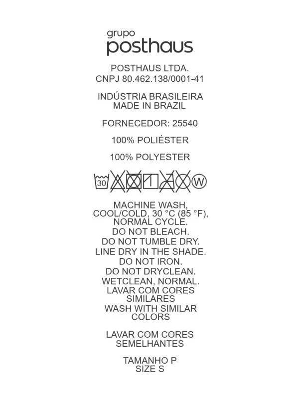 Quintess - Blusa Marrom em Crepe Plano 8