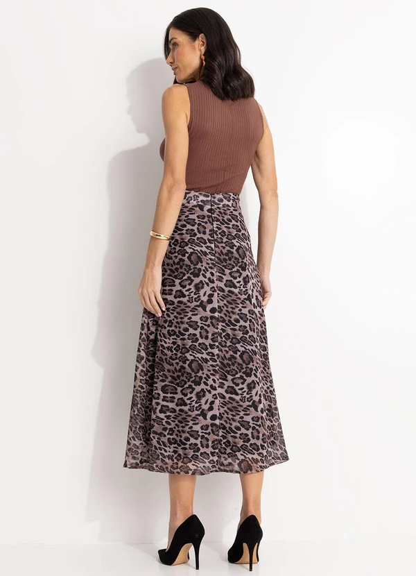 Quintess - Blusa Marrom em Malha Artois 5