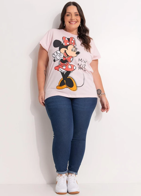 Disney - Blusa Minnie Mouse Rosa 3