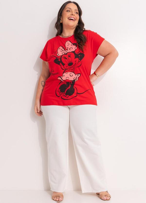 Blusa Minnie Mouse Vermelho 3