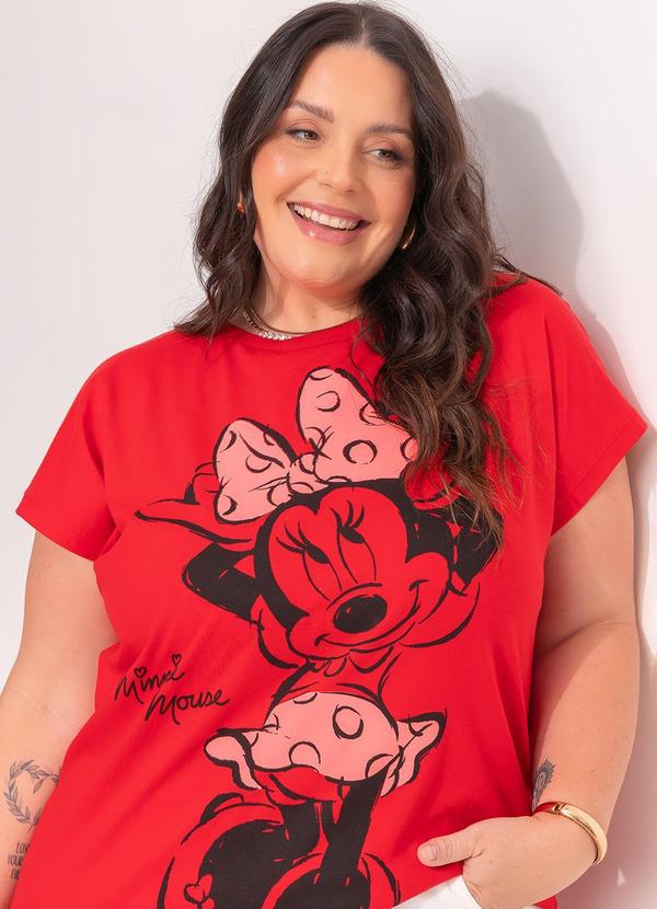Blusa Minnie Mouse Vermelho 6