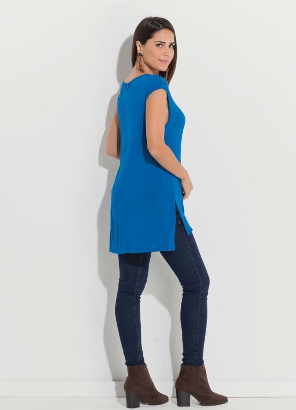 Quintess - Blusa Mullet Quintess com Fendas Royal 4
