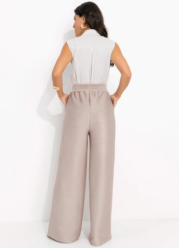 Quintess - Blusa Natural em Linho 2