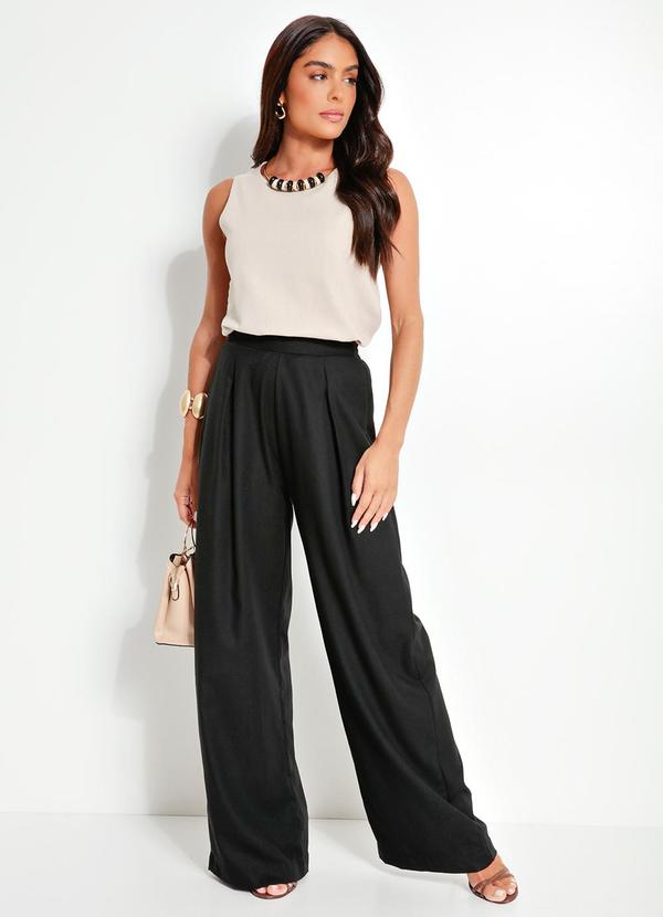 Quintess - Blusa Natural em Linho 3