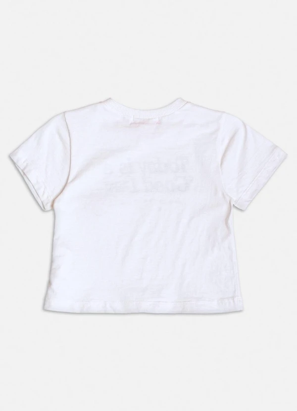 Momi - Blusa Off com Patch de Coração Branco 2