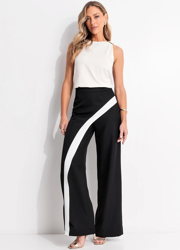 Quintess - Blusa Off White em Malha Crepe 3