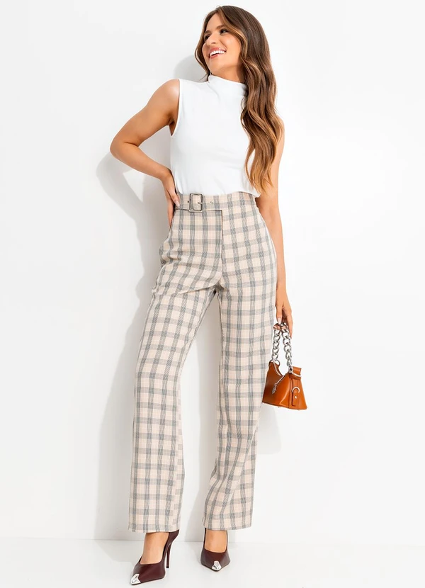 Quintess - Blusa Off White em Malha Crepe 3