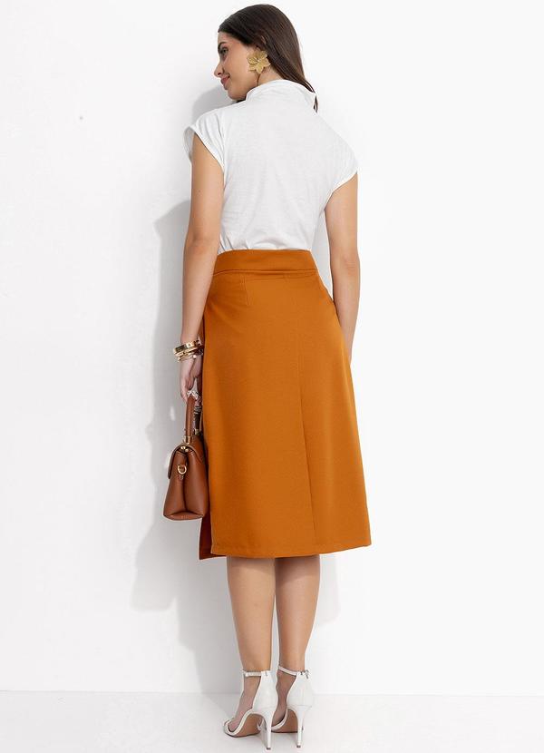 Quintess - Blusa Off White em Malha de Algodão Penteado 9