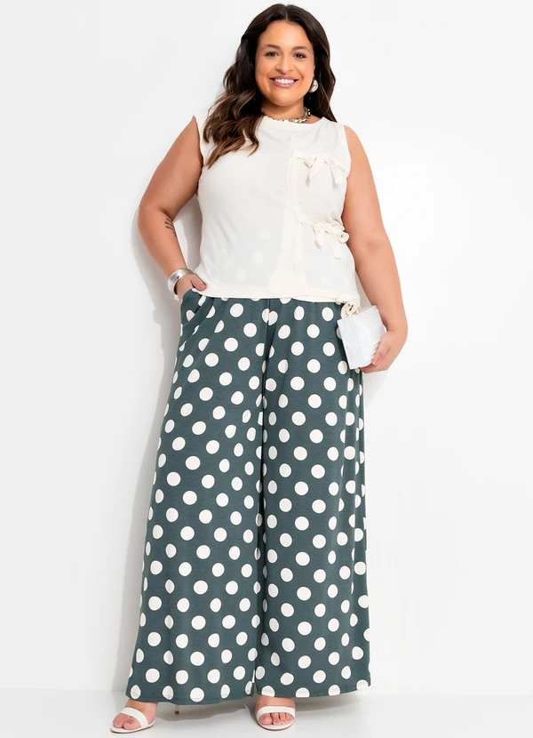 Quintess - Blusa Off White em Malha de Algodão 7