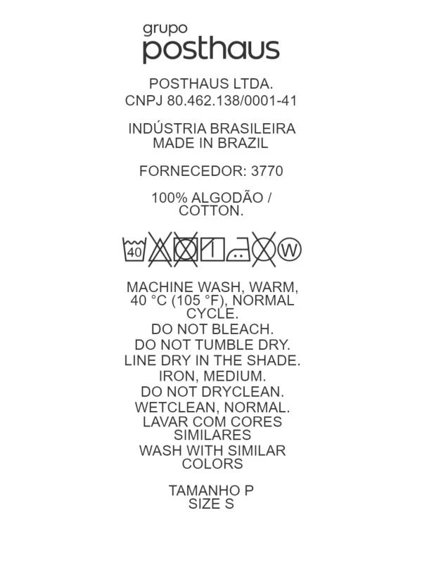 Quintess - Blusa Off White em Malha de Algodão 10