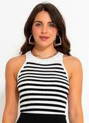 Blusa Off White em Tric