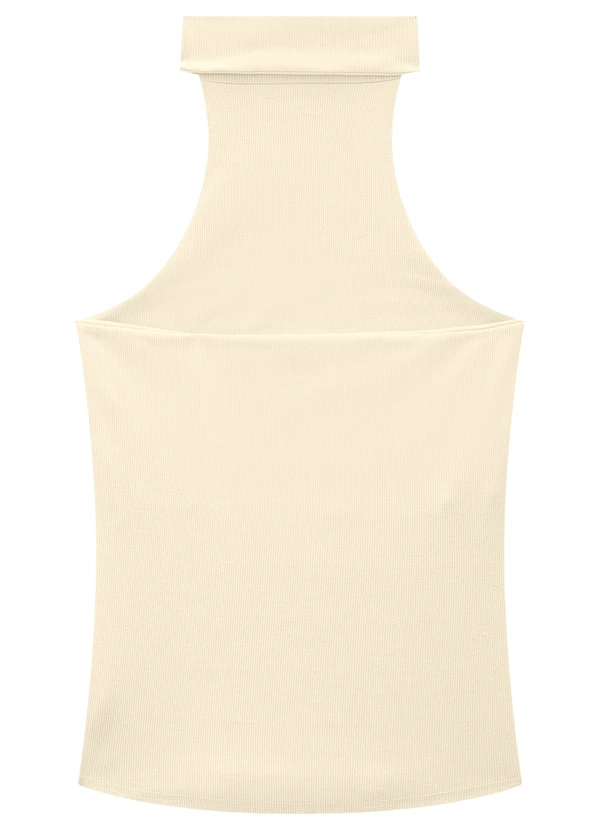 Enfim - Blusa Off White Justa em Ribana 2