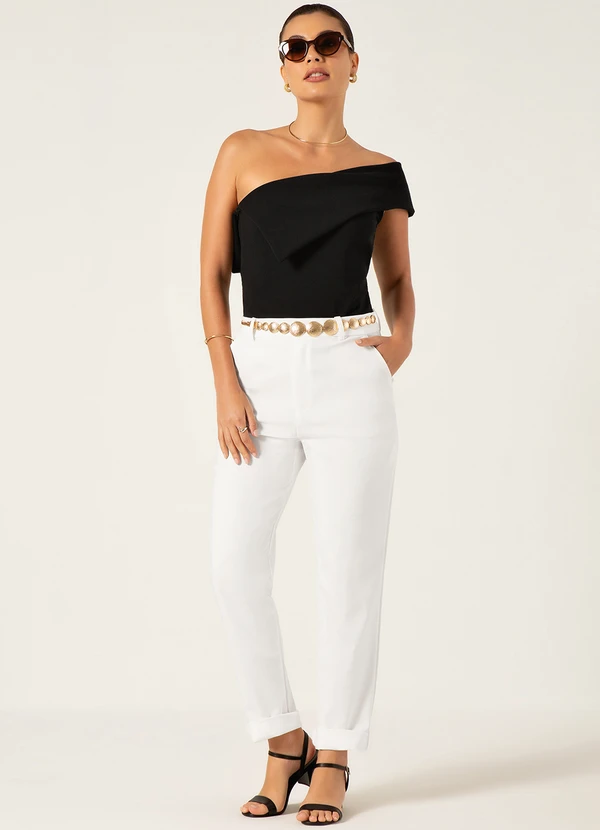 Principessa - Blusa Ombro Só Preta Luandra 2