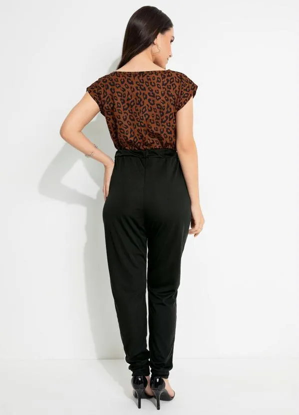 Moda Pop - Blusa Oncinha com Ombro Deslocado 6