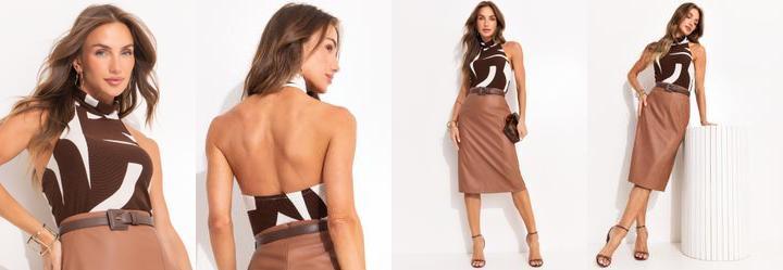 Blusa Orgnica em Malha Texturizada de Viscose