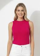 Blusa Pink em Malha Tricô