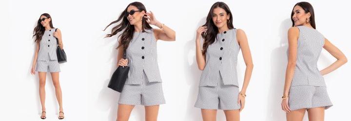 Blusa Po� Branco em Bengaline