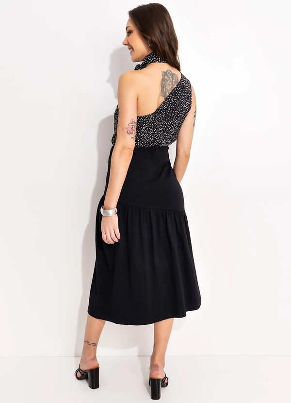 Bimini - Blusa Poá Preto em Malha de Algodão 4