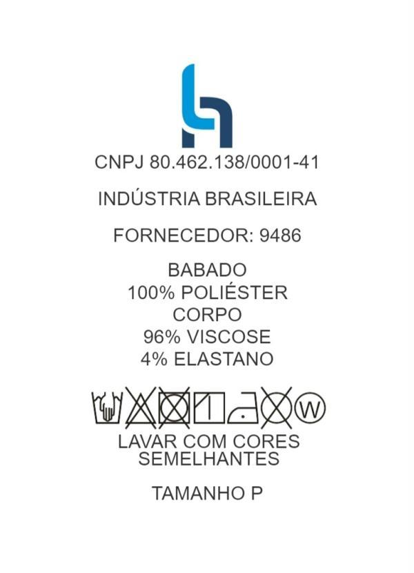 Outlet - Blusa Preta com Babado 4