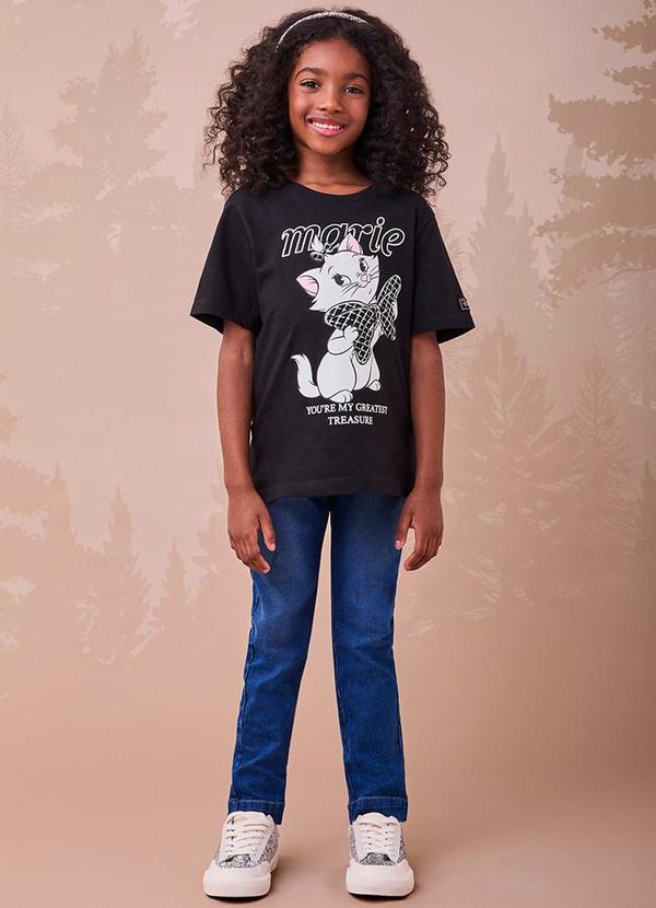 Momi - Blusa Preta da Marie com Strass Preto 3