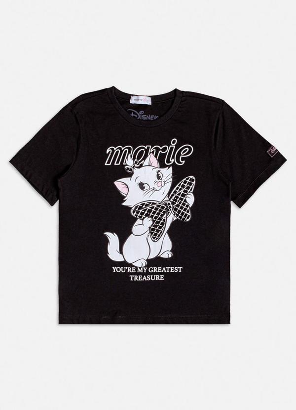 Momi - Blusa Preta da Marie com Strass Preto 6